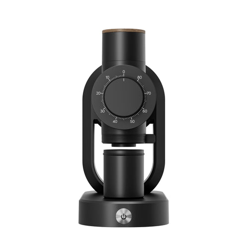 Geimori GU64 Gen2 Single Dose Coffee Grinder with 64mm Flat Burr, Anti-Static Design, Stepless Adjustment, Adjustable RPM, Zero Retention